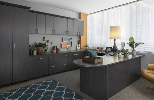 Custom Home Office Cabinets